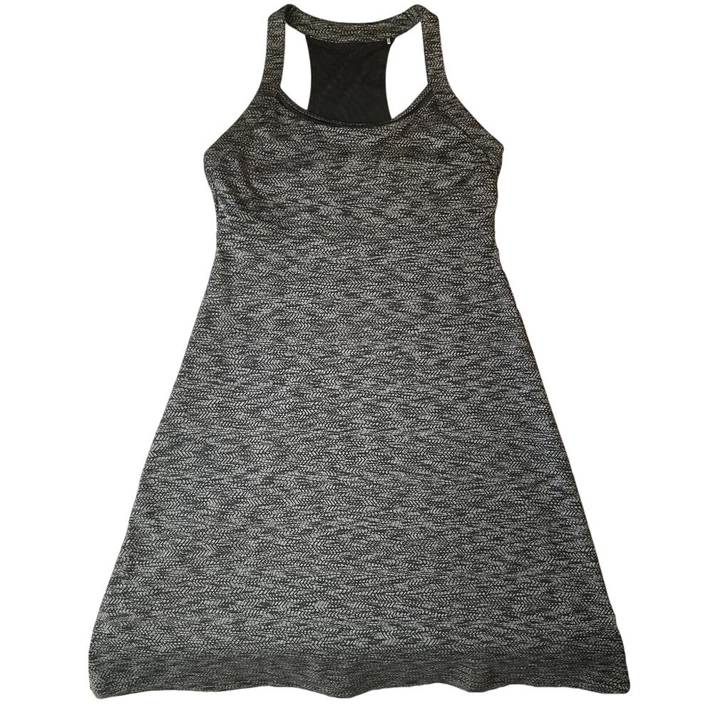 MPG Women Dress S Gray Geometric A-Line MONDETTA PERFORMANCE GEAR Activewear